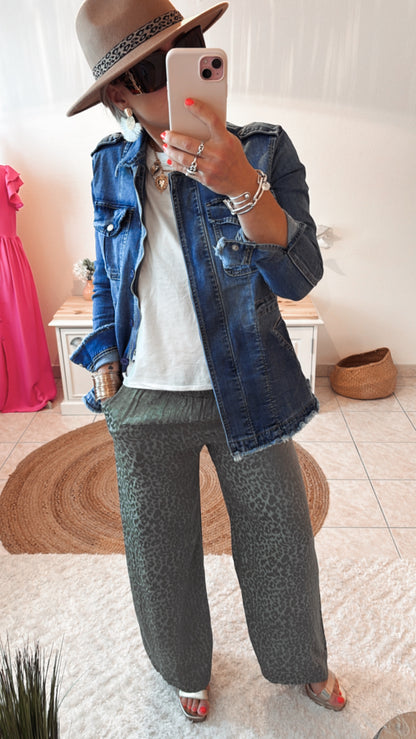 Veste saharienne ALISON - JEANS