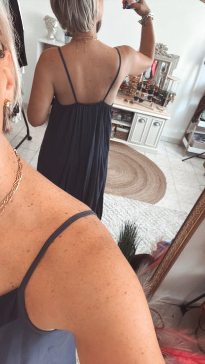 Robe PASCALE satine -DISPO en PLUSIEURS COULEURS