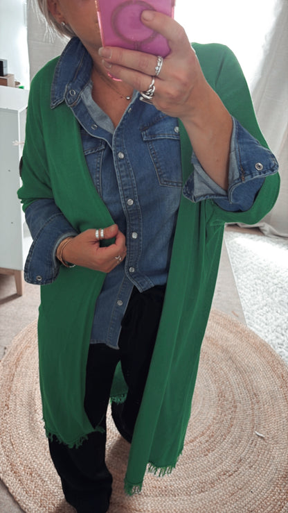 Gilet Long Vert GUCCI et Kaki