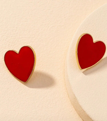 Boucles d’oreilles cœur
