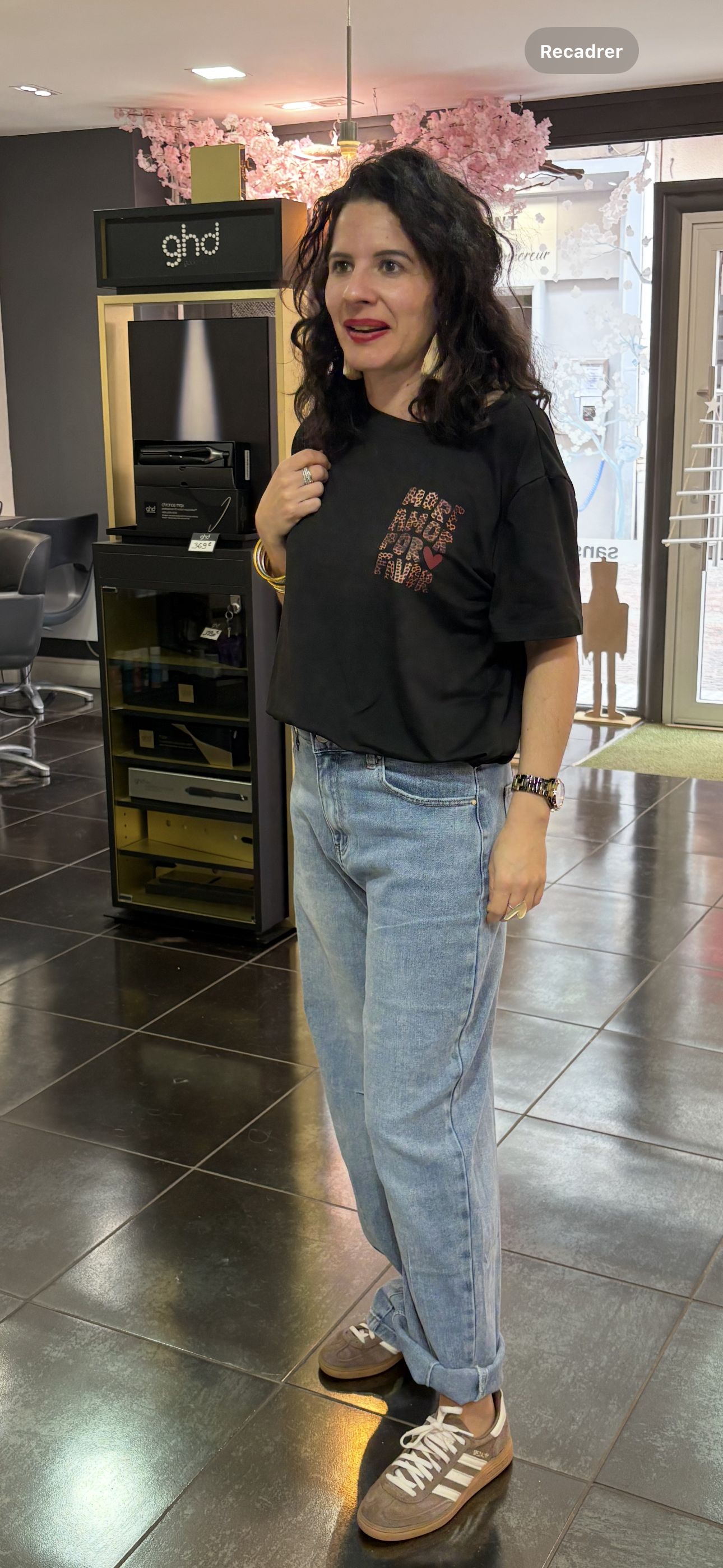 T-shirt AMOR Blanc ou Noir