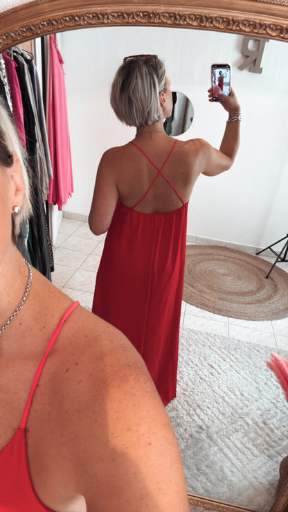 Robe croisé dos DISPO en PLUSIEURS COULEURS 👇🏼