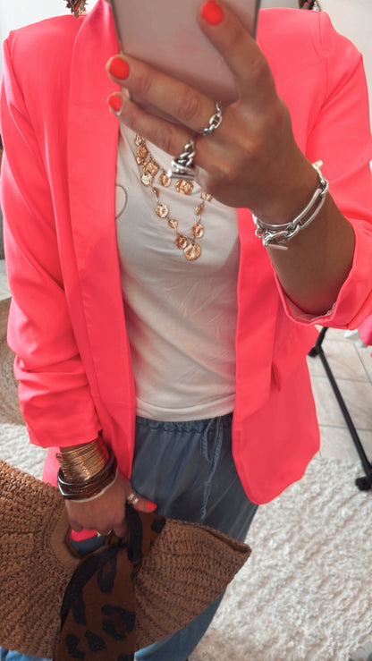 Blazer ROSE FLUO