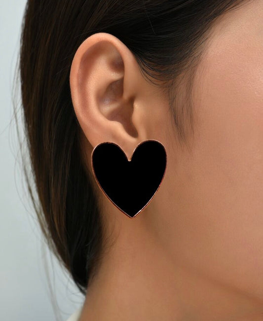 Boucles d’oreilles cœur