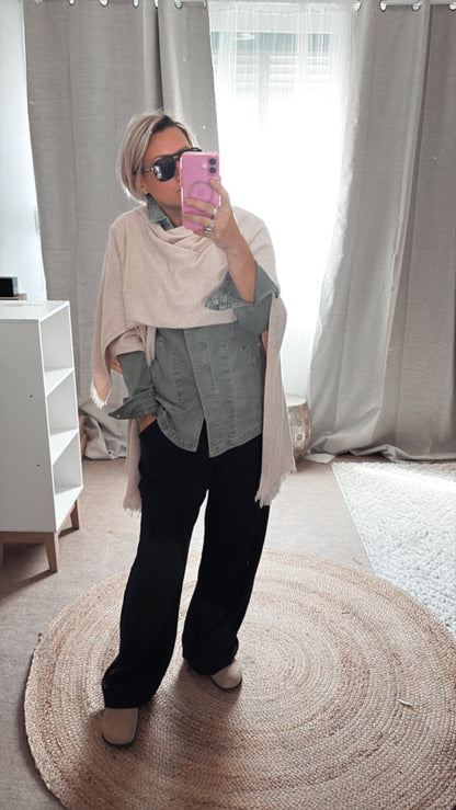 Cap Camel, Beige et Noir