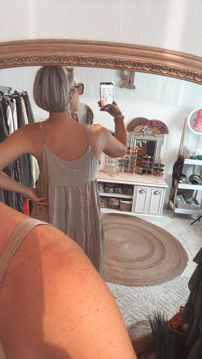 Robe bretelles volant DISPO en PLUSIEURS COULEURS 👇🏼