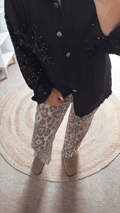 Pantalon Léopard