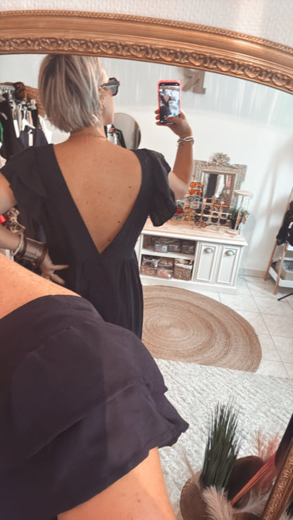 Robe AMBRE Dos Nu - DISPO en PLUSIEURS COULEURS 👇🏼