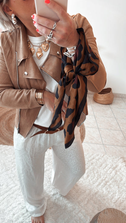 Foulard LÉO -LÉOPARD