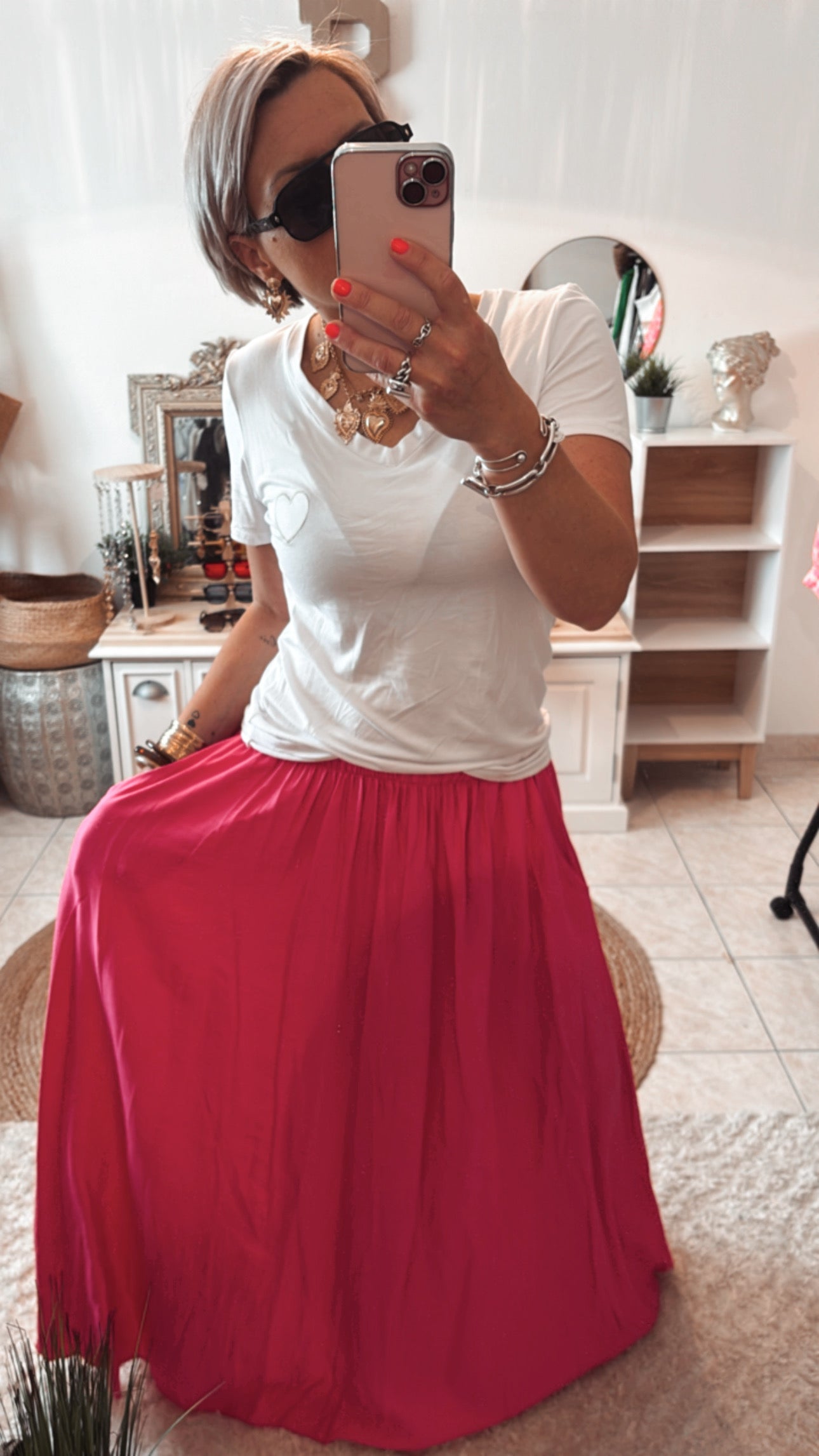 Jupe ELISA- DISPO en PLUSIEURS COULEURS 👇🏼