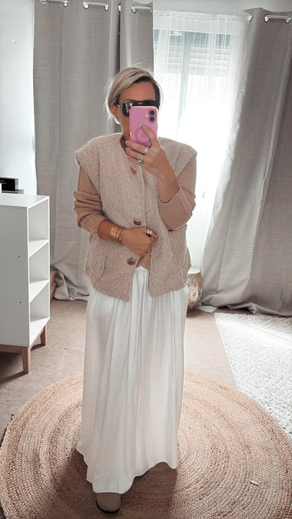 Pull Col V Basic Bordeaux,Noir, Camel et beige