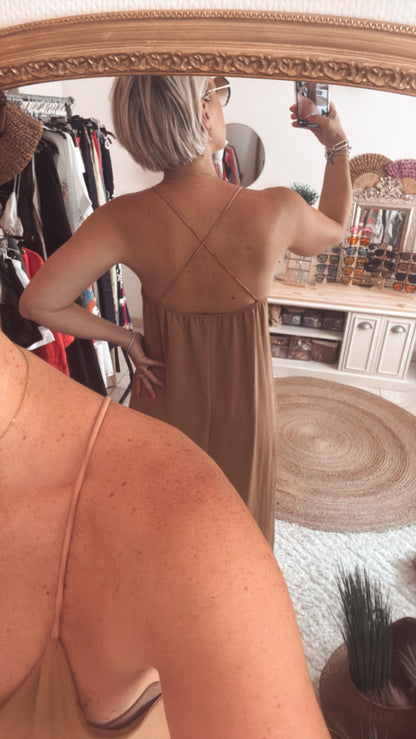 Robe croisé dos DISPO en PLUSIEURS COULEURS 👇🏼