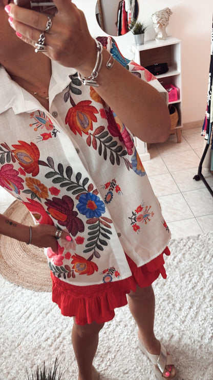 Chemise FLEURIE