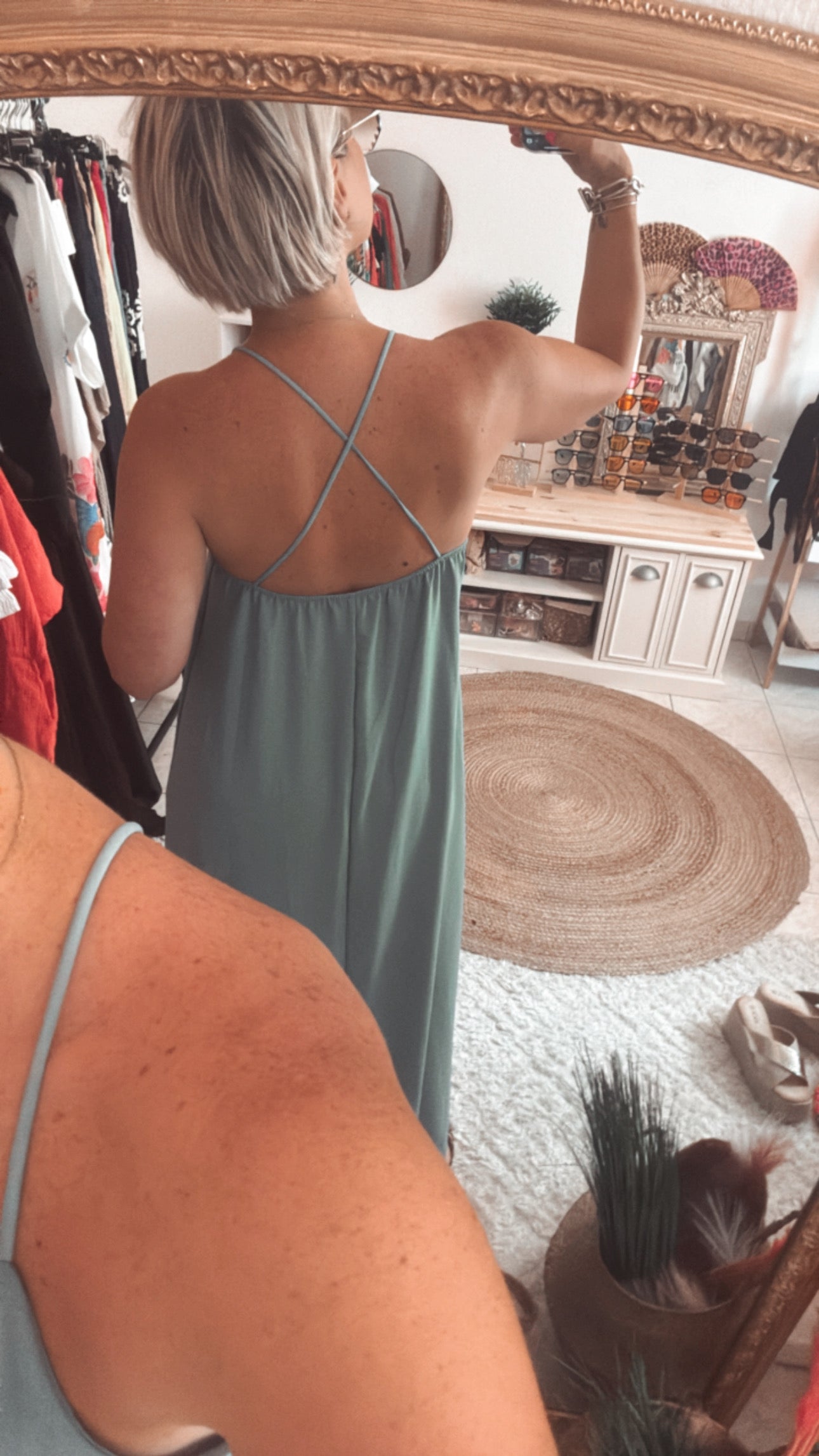 Robe croisé dos DISPO en PLUSIEURS COULEURS 👇🏼