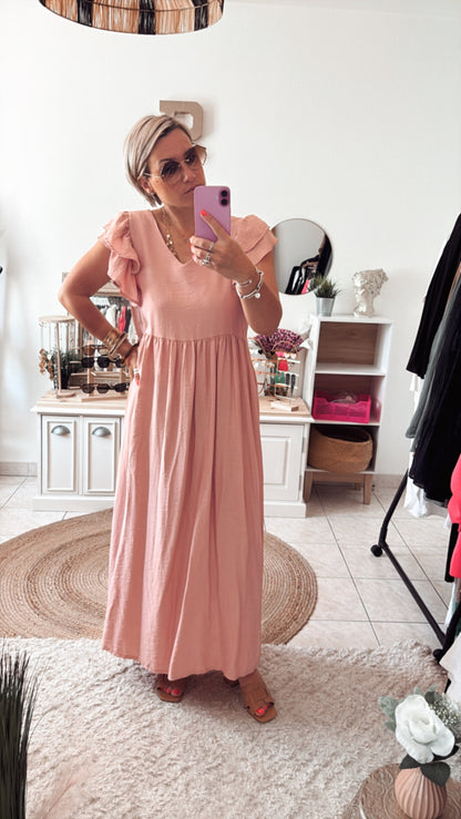 Robe AMBRE Dos Nu - DISPO en PLUSIEURS COULEURS 👇🏼