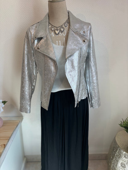 Collier pendentif Cœur LOVE - ARGENT