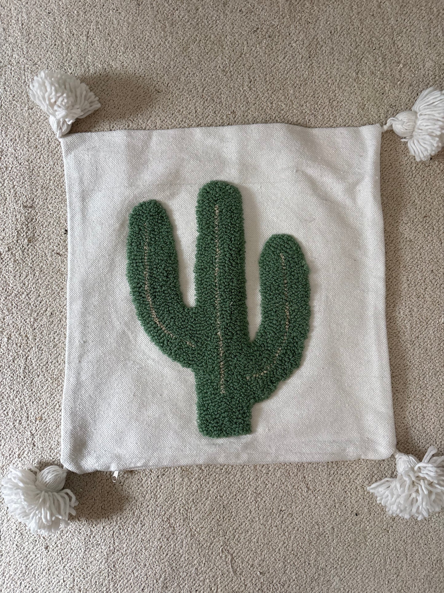 Coussins décoratifs bohème chic cactus 🌵