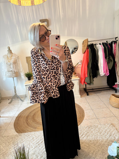 Chemise Fluide LISA - LÉOPARD