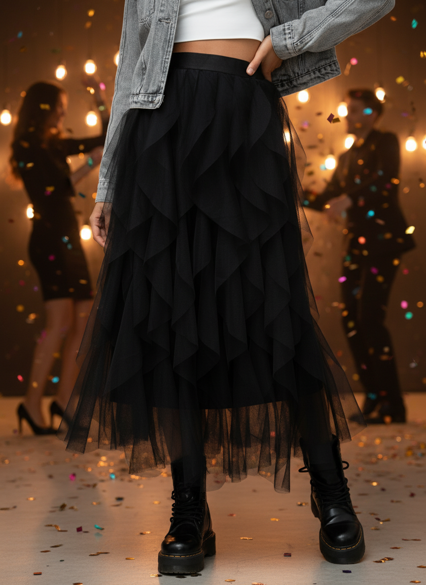 Jupons tulles Noir ou Écru