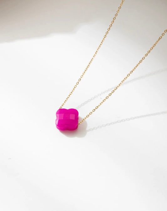 Collier FLEURS - DISPO en PLUSIEURS COULEURS 👇🏼