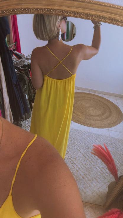 Robe croisé dos DISPO en PLUSIEURS COULEURS 👇🏼