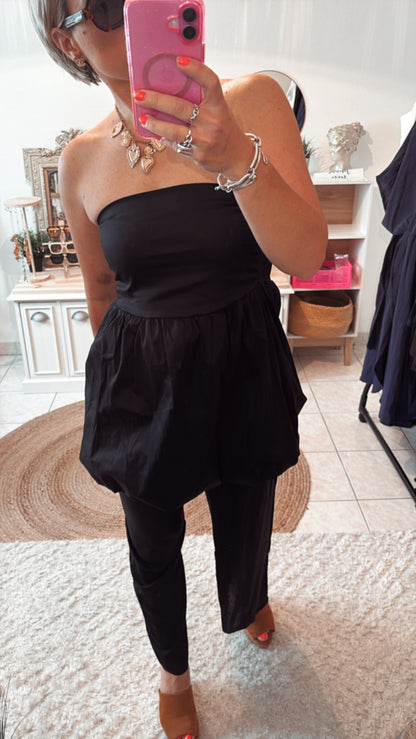 Top Bustier CLARIS-NOIR