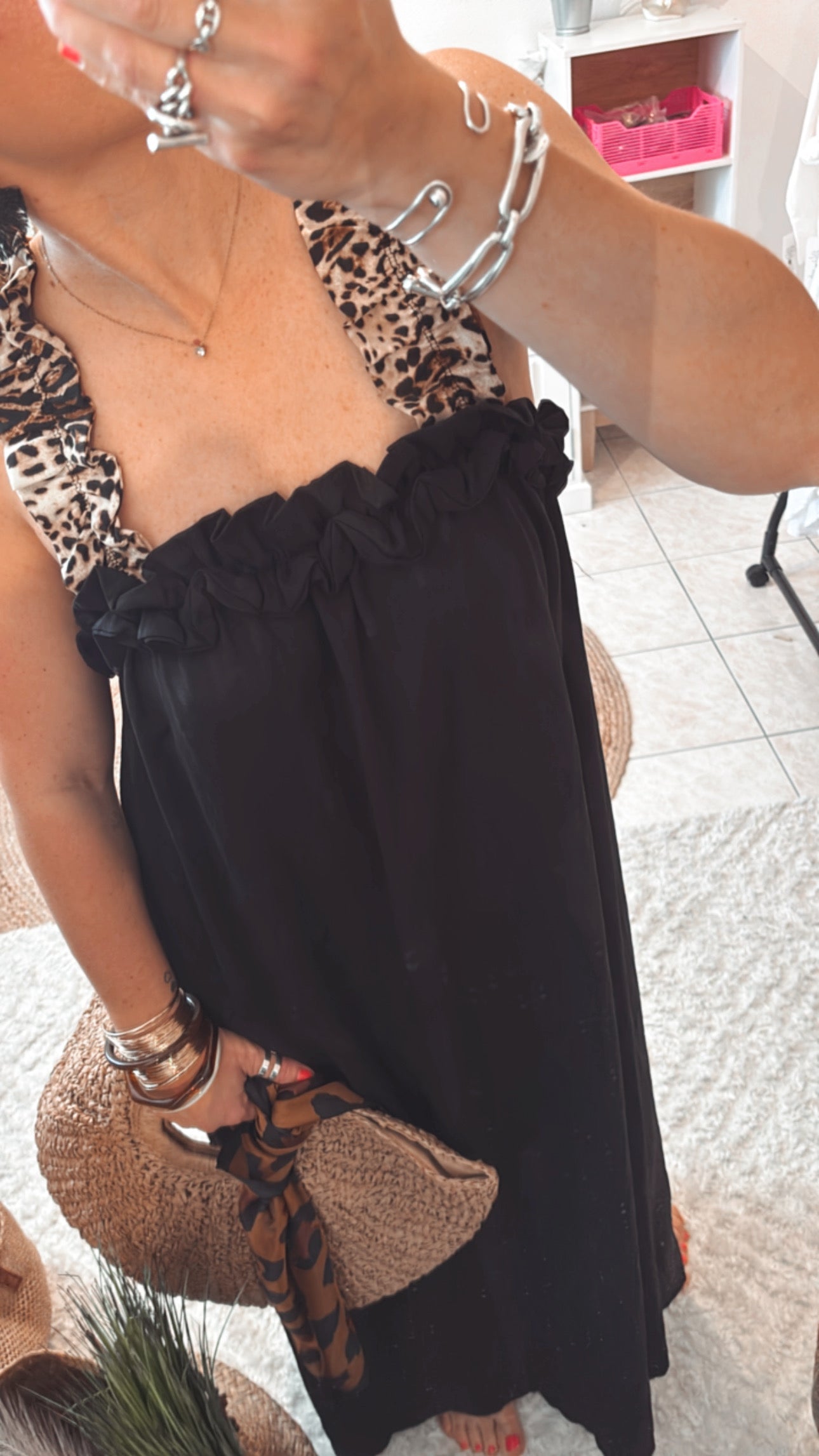 Robe MARIA - NOIR