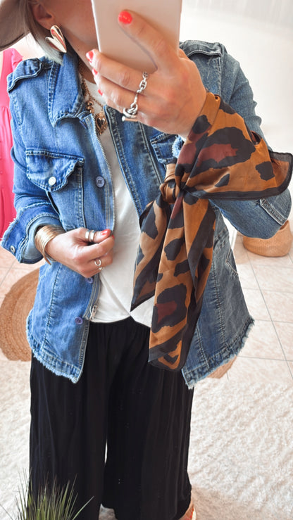 Foulard LÉO -LÉOPARD