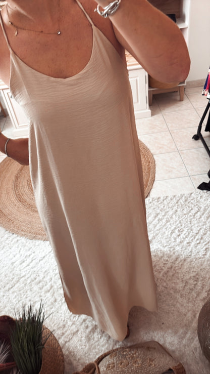 Robe croisé dos DISPO en PLUSIEURS COULEURS 👇🏼