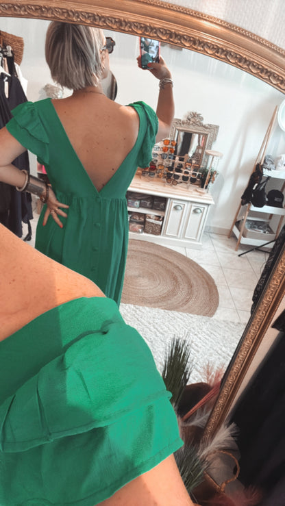 Robe AMBRE Dos Nu - DISPO en PLUSIEURS COULEURS 👇🏼