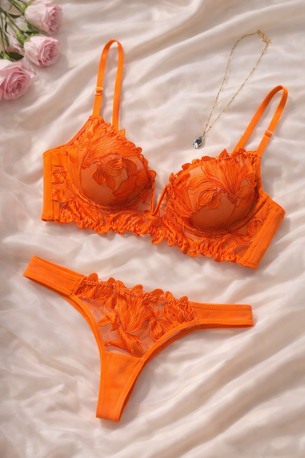 Ensemble lingerie dentelle