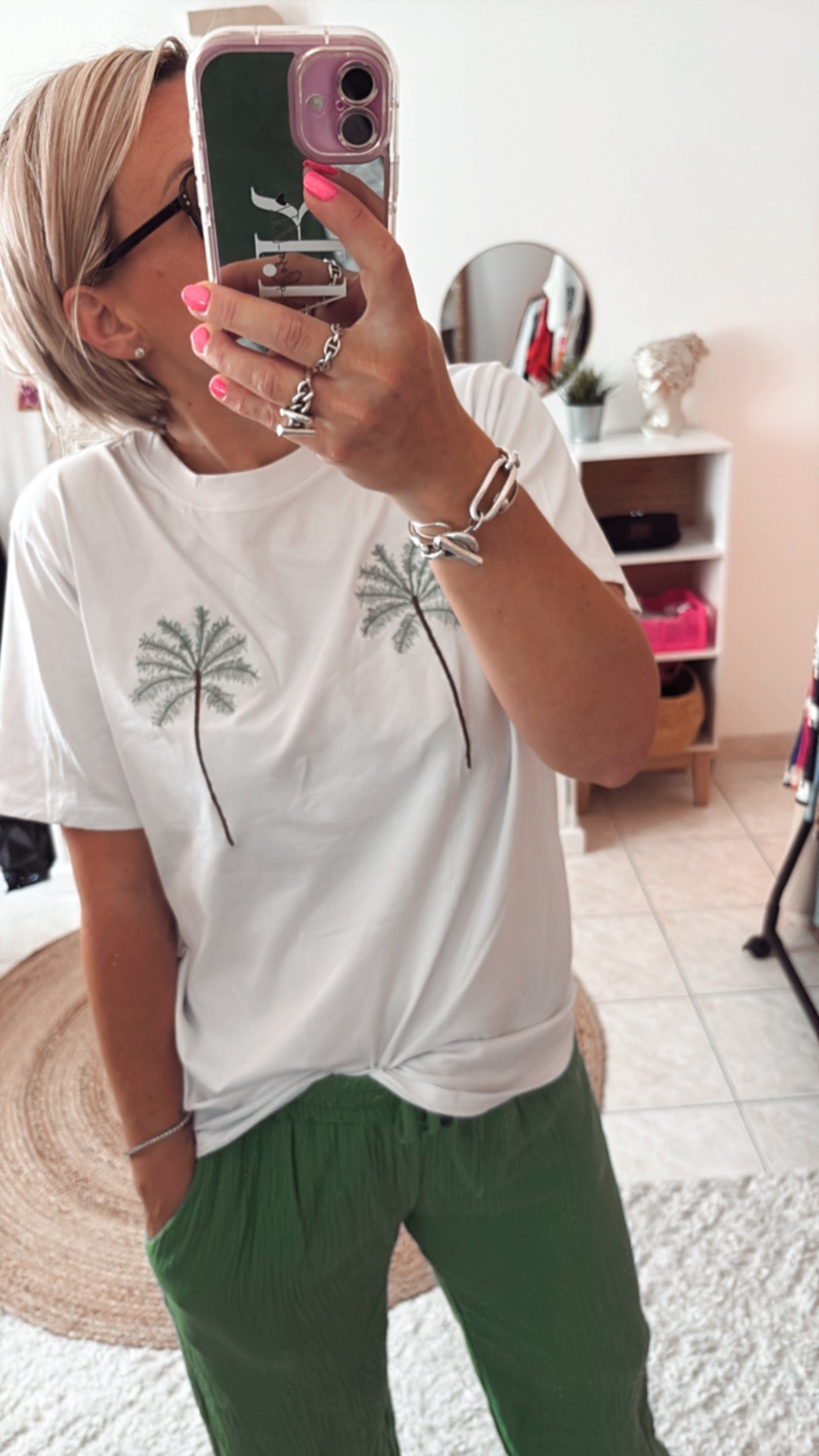 Pantalon Gaze de Coton CAMILLE 2 - DISPO en PLUSIEURS COULEURS👇🏼