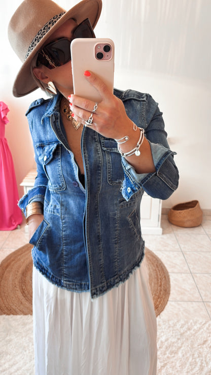 Veste saharienne ALISON - JEANS