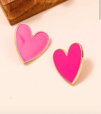 Boucles d’oreilles cœur