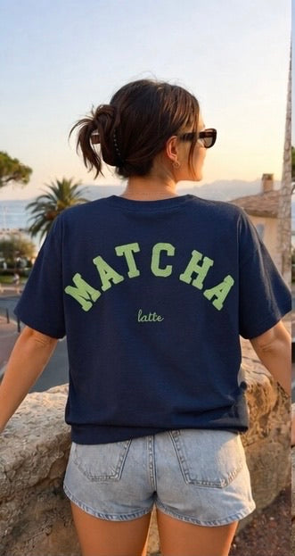 T-shirt matcha femme tendance – Sweat matcha latte oversize