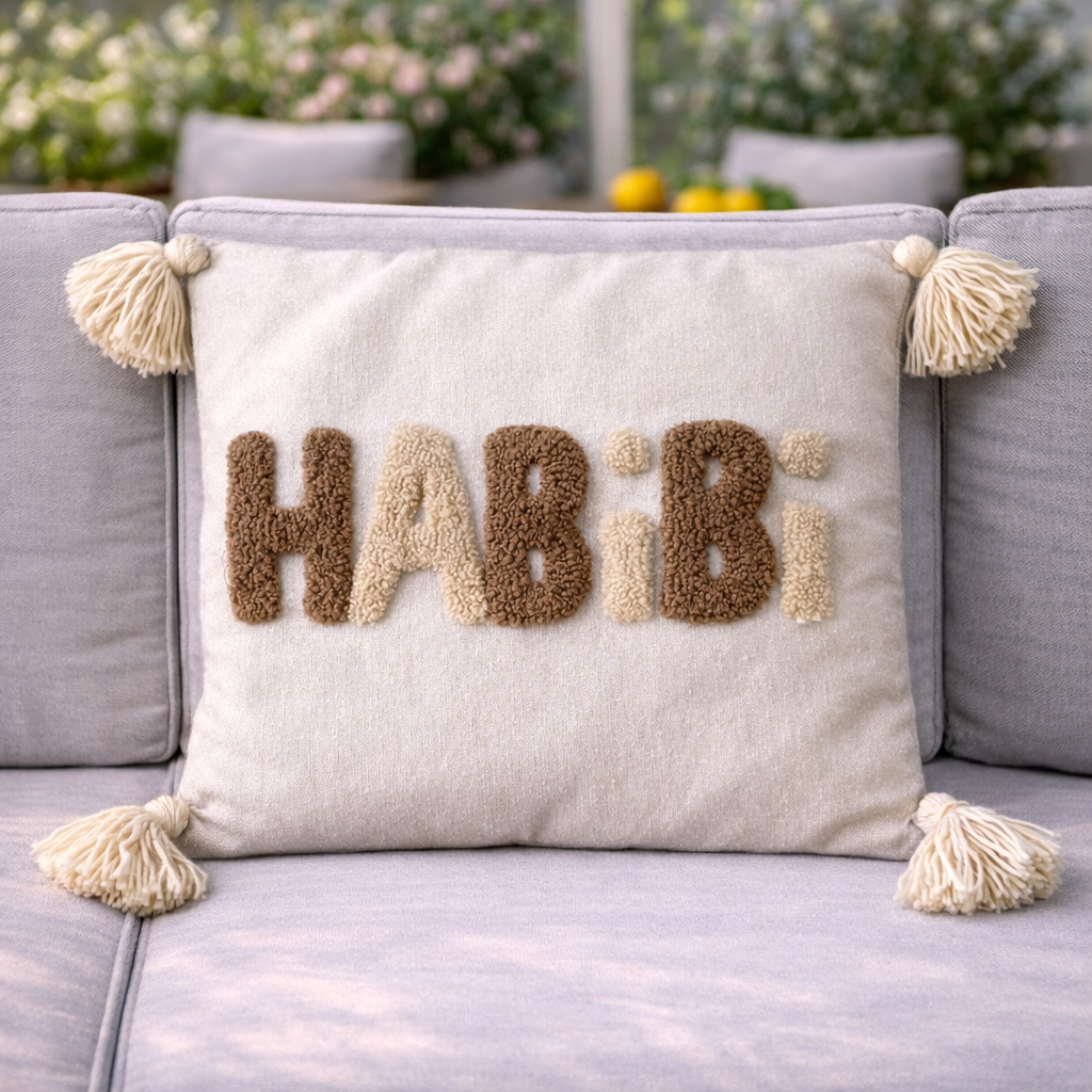Coussins décoratifs bohème chic HABIBI