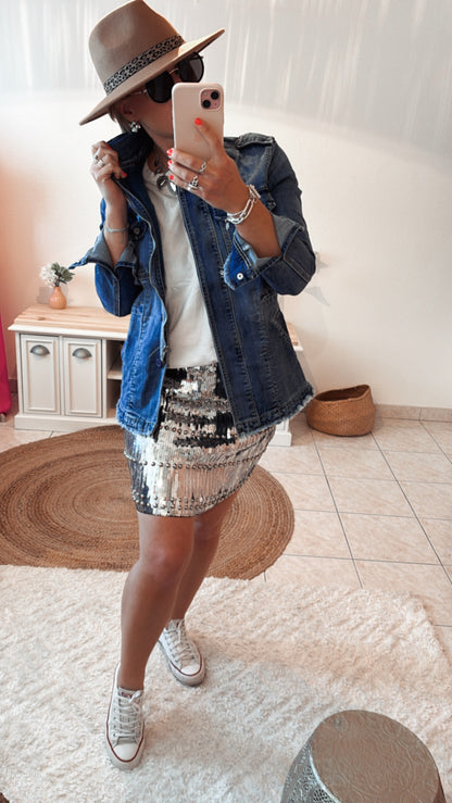 Veste saharienne ALISON - JEANS