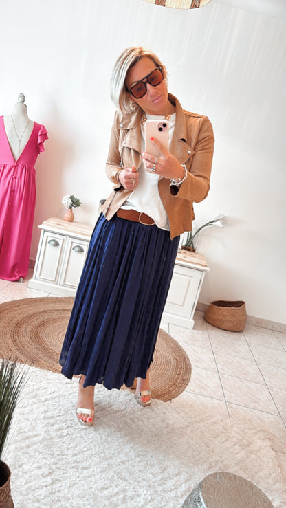 Jupe NINE fluide- DISPO en PLUSIEURS COULEURS 👇🏼