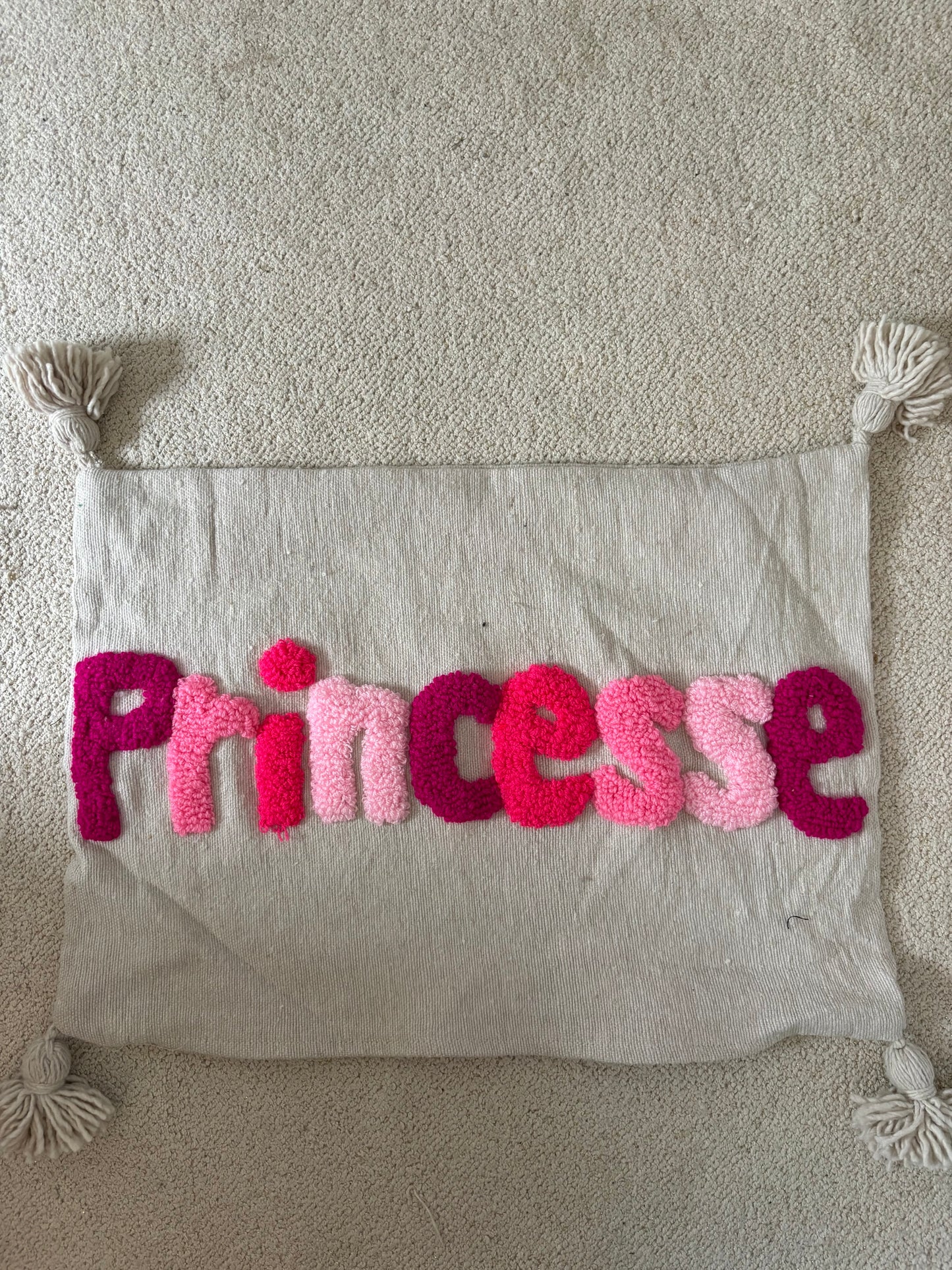 Coussins décoratifs bohème chic Princesse 🩷