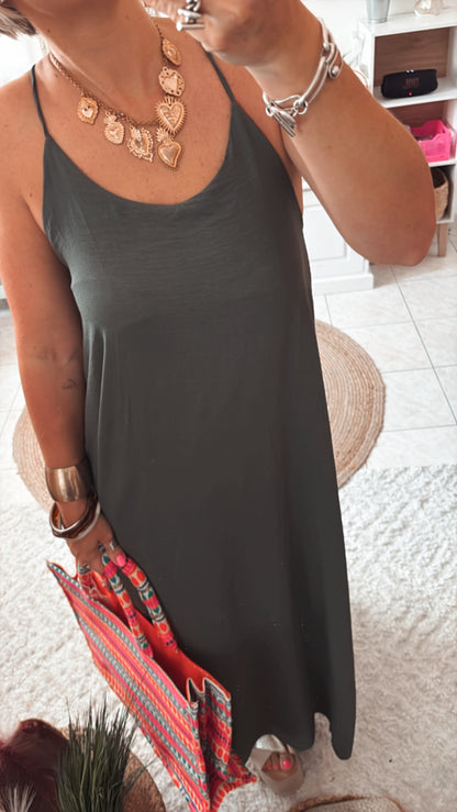 Robe croisé dos DISPO en PLUSIEURS COULEURS 👇🏼