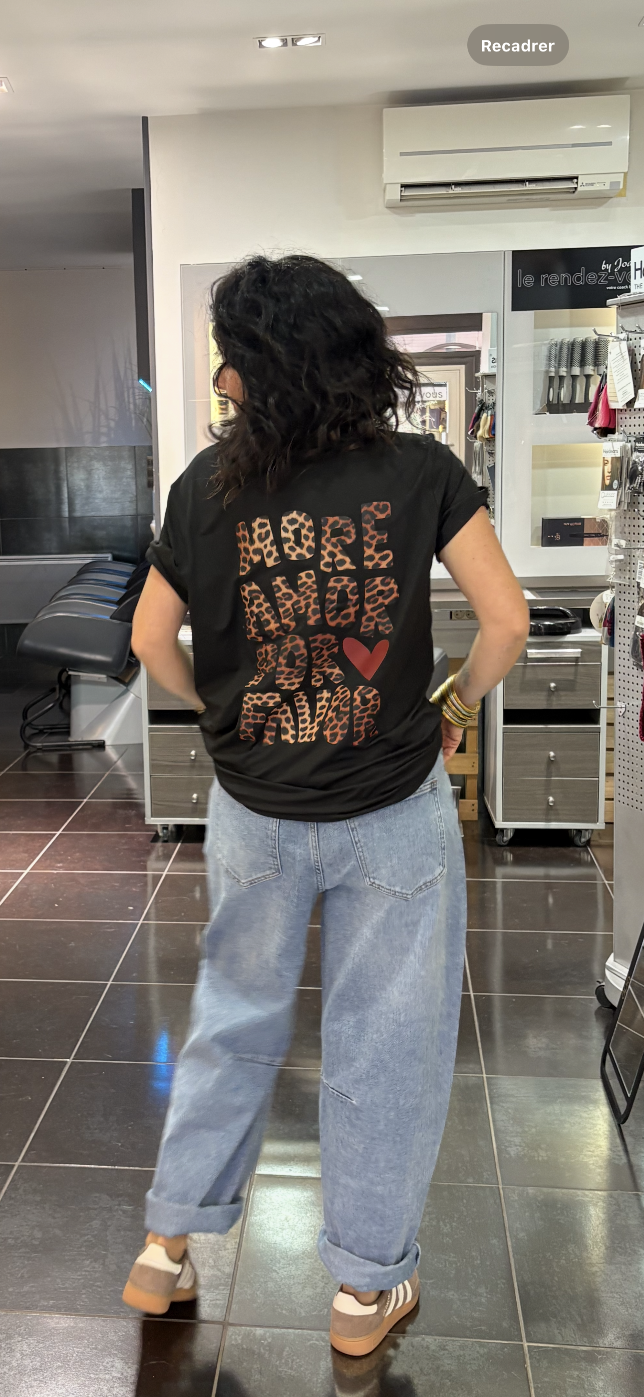 T-shirt AMOR Blanc ou Noir