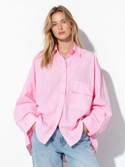 Chemise Oversize Rose