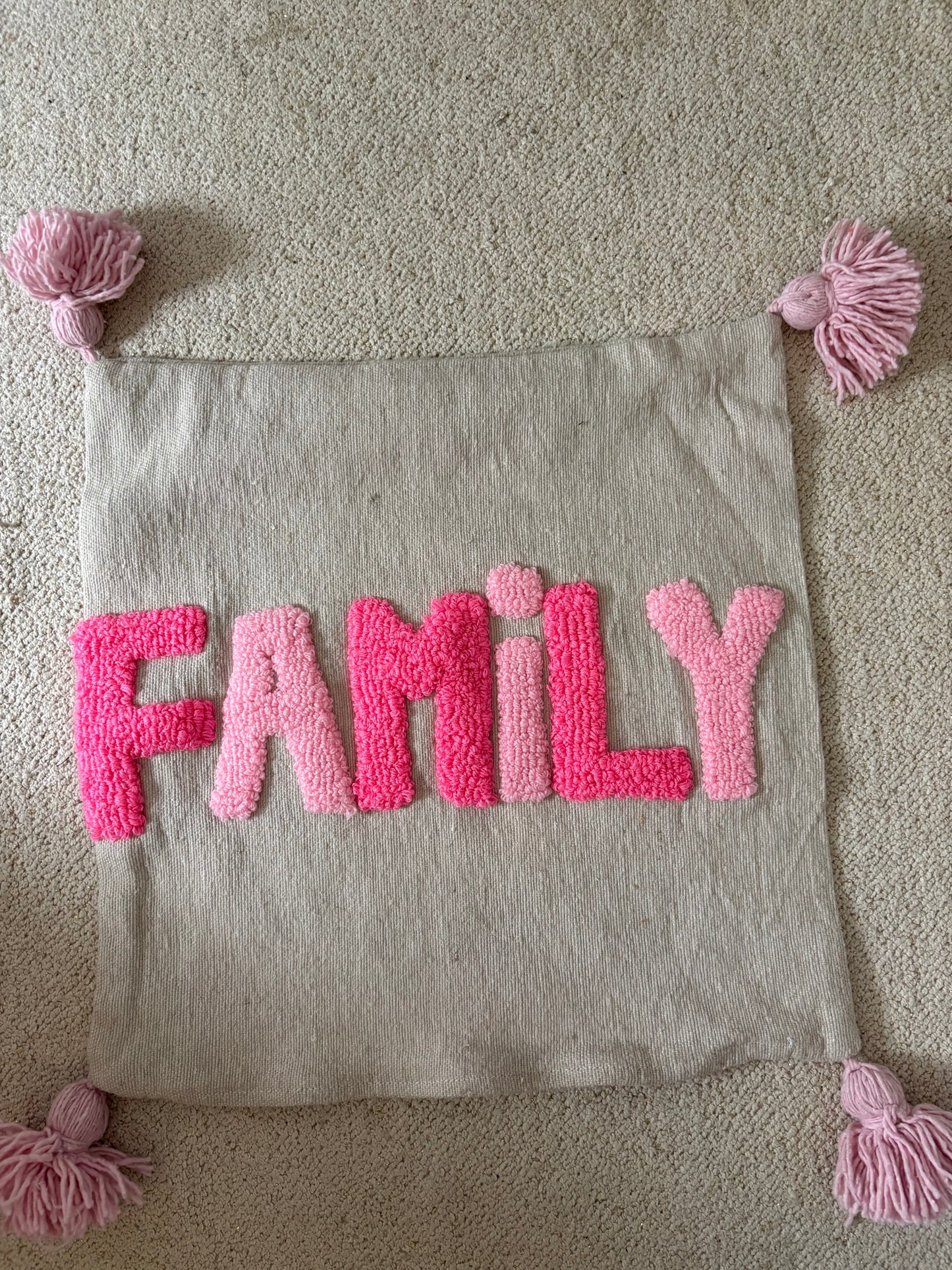 Coussins décoratifs bohème chic Family 🤍
