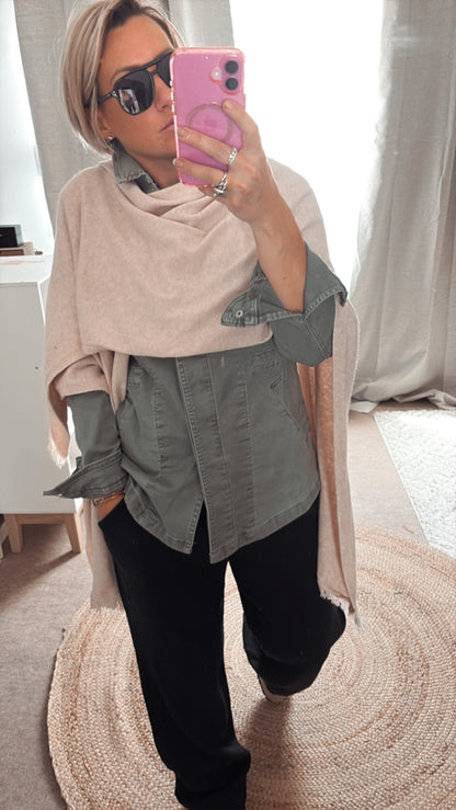 Cap Camel, Beige et Noir