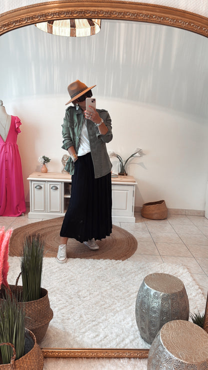 Jupe NINE fluide- DISPO en PLUSIEURS COULEURS 👇🏼