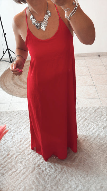 Robe croisé dos DISPO en PLUSIEURS COULEURS 👇🏼