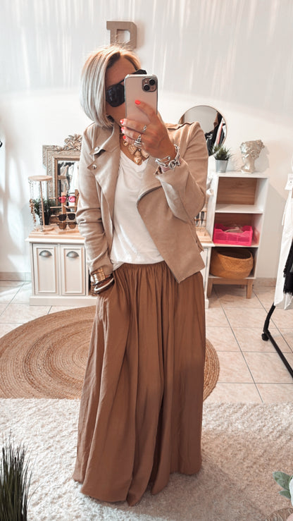 Jupe ELISA- DISPO en PLUSIEURS COULEURS 👇🏼