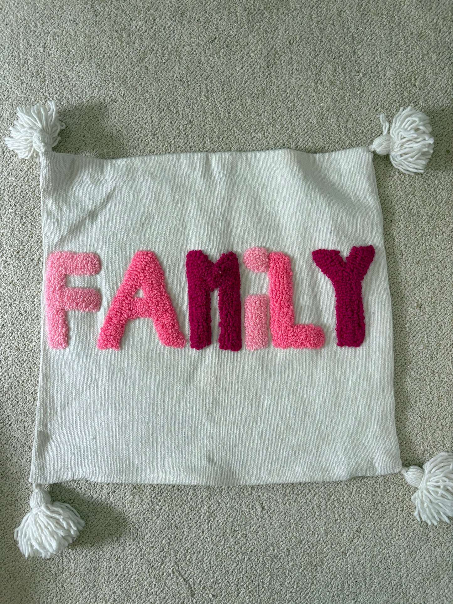 Coussins décoratifs bohème chic Family 🤍