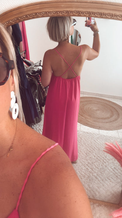 Robe croisé dos DISPO en PLUSIEURS COULEURS 👇🏼