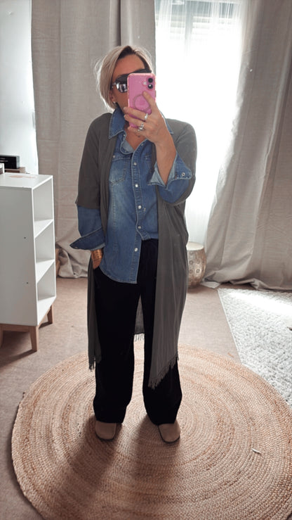 Gilet Long Vert GUCCI et Kaki